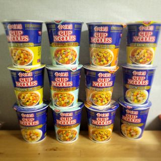 NISSIN 닛신 컵누들  4종 - 씨푸드오리지날, 씨푸드 스파이시, 씨푸드 커리, 씨푸드 XO소스 — 5점을 준 리뷰어가 2022년 4월 올린 사용 사진
