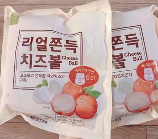 가치식탁 리얼쫀득치즈볼 — 5점을 준 리뷰어가 2021년 2월 올린 사용 사진