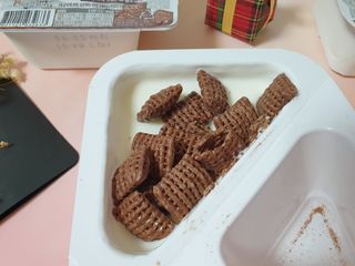 매일바이오 토핑요거트 — 5점을 준 리뷰어가 2021년 5월 올린 사용 사진