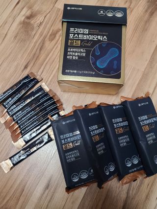 서울약사신협_프리미엄포스트바이오틱스골드_5g x 50포 — 5점을 준 리뷰어가 2021년 3월 올린 사용 사진