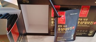 광동생활건강 광동 명품 홍삼대보진 50mL x 30포 — 5점을 준 리뷰어가 2023년 4월 올린 사용 사진