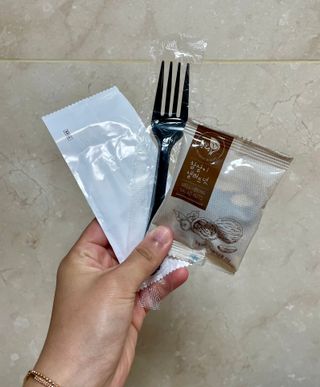 참살이도시락 작심삼일 샐러드도시락 3개 맛보기 새벽배송 또는 택배배송 — 5점을 준 리뷰어가 2021년 8월 올린 사용 사진
