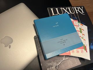 리훈 2023년 하고싶은말다이어리 (세로/정사각 중 택 1, 베이지/블루 중 택 1) — 5점을 준 리뷰어가 2023년 2월 올린 사용 사진