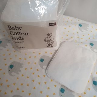 디어엘로디 프리미엄 유기농 베이비 솜티슈 40매 3 + 1 PACK — 5점을 준 리뷰어가 2021년 2월 올린 사용 사진