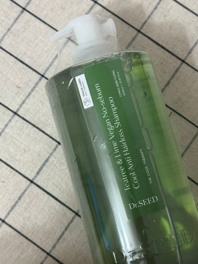 닥터시드 티트리 앤 라임 비건 지성케어 쿨 탈모 샴푸 (1000ml) 리뷰 사진
