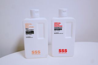 트리플에스 탈모 샴푸 275ml + 실크 트리트먼트 275ml — 5점을 준 리뷰어가 2021년 4월 올린 사용 사진