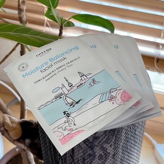 세뚜아(Cettua) [세뚜아] 모이스처 밸런싱 페이셜 마스크 Cettua Moisture Balancing Facial Mask 5매 — 5점을 준 리뷰어가 2024년 3월 올린 사용 사진