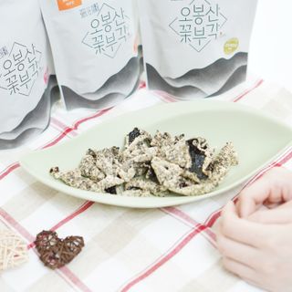 오봉산꽃부각 [만나식품] 오봉산 꽃부각 3가지 맛(오리지널, 새우맛, 매운고추맛) — 5점을 준 리뷰어가 2022년 12월 올린 사용 사진