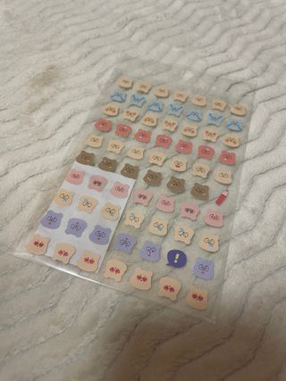 리훈 곰부 체크리스트+ 곰부 리무버블스티커 1장 — 5점을 준 리뷰어가 2021년 4월 올린 사용 사진