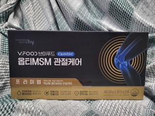 [브이푸드] 옵티MSM 관절케어 (70ml x30포) — 5점을 준 리뷰어가 2022년 7월 올린 사용 사진