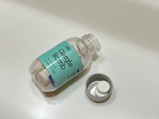 일오오오 3초 고체가글 가글밤 32정 — 4점을 준 리뷰어가 2022년 7월 올린 사용 사진
