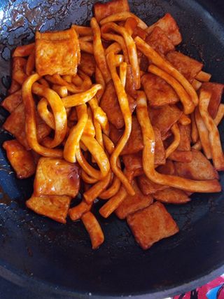 추억의 국민학교 떡볶이 국떡 뉴트로 5종 — 5점을 준 리뷰어가 2021년 7월 올린 사용 사진