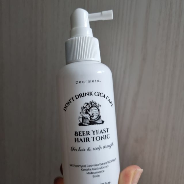 디어미어 맥주효모 헤어토닉 120ml 리뷰 사진