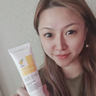 랑벨 비타 에너지 잡티 크림 75ml (피부 속 기미완화크림) — 5점을 준 리뷰어가 2022년 4월 올린 사용 사진