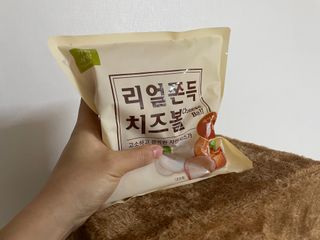 가치식탁 리얼쫀득치즈볼 — 5점을 준 리뷰어가 2021년 2월 올린 사용 사진