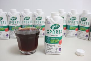 셀렉스스포츠 셀렉스 스포츠 웨이 프로틴 복숭아_ 330ml x 12팩 — 5점을 준 리뷰어가 2021년 4월 올린 사용 사진
