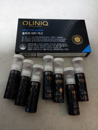 올리닉 울트라비타액션 — 5점을 준 리뷰어가 2021년 10월 올린 사용 사진