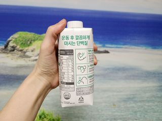 셀렉스스포츠 셀렉스 스포츠 웨이 프로틴 복숭아_ 330ml x 12팩 — 5점을 준 리뷰어가 2021년 4월 올린 사용 사진