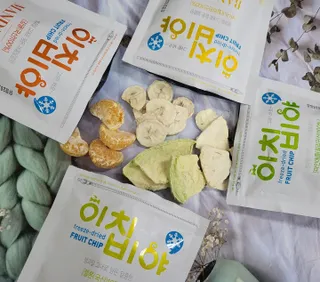 동결건조 과일칩 이치비야 4종 set — 5점을 준 리뷰어가 2021년 10월 올린 사용 사진