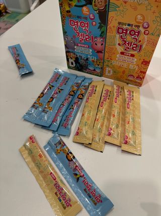 다나음 셀렌에 빠진 아연면역젤리 열대과일맛+사과맛 — 3.5점을 준 리뷰어가 2023년 8월 올린 사용 사진
