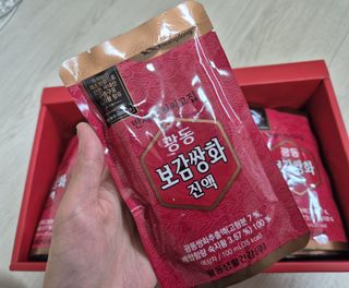 광동생활건강 [광동]진하고 깊은 풍미, 광동 보감쌍화진액 100mL * 18포 — 5점을 준 리뷰어가 2024년 7월 올린 사용 사진