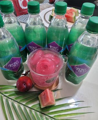 몽베스트 Montbest with Sparkling water Plain 20병 — 5점을 준 리뷰어가 2022년 7월 올린 사용 사진