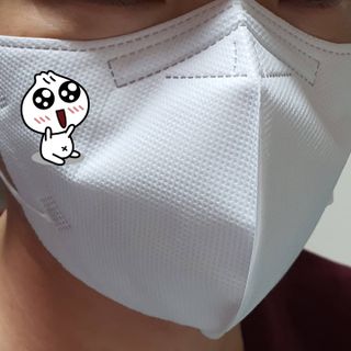 [푸름웰니스] KF94 비움 마스크 - 화이트 — 5점을 준 리뷰어가 2021년 3월 올린 사용 사진