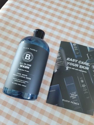 블랙페블 올인원 워시 쿨 웨이브 500ml — 5점을 준 리뷰어가 2021년 4월 올린 사용 사진