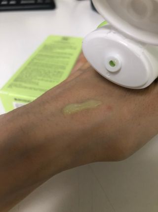 성분에디터 원더바스 카밍 캡슐 클리어 선 — 4.5점을 준 리뷰어가 2021년 6월 올린 사용 사진