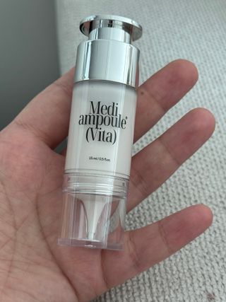 ✅프리 (블로그체험단) [밀리밀리] 메디 앰플 비타 15ml — 5점을 준 리뷰어가 2025년 9월 올린 사용 사진