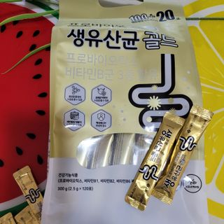 서울약사신협_프로바이오생유산균골드_2.5x120포 — 4.5점을 준 리뷰어가 2021년 7월 올린 사용 사진