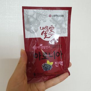 서울약사신협_내몸애생발란스아로니아_70ml x 30포 — 5점을 준 리뷰어가 2021년 7월 올린 사용 사진