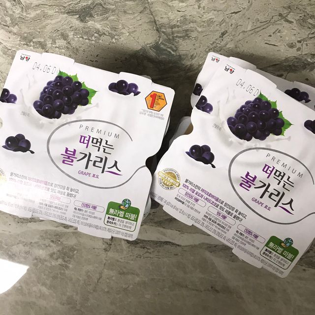 떠먹는 불가리스 4종 리뷰 사진