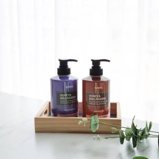 쿤달 [KUNDAL 공식] 프리미엄 헤어 케어 스페셜 세트 샴푸 500ml &amp; 트리트먼트 500ml — 5점을 준 리뷰어가 2021년 3월 올린 사용 사진