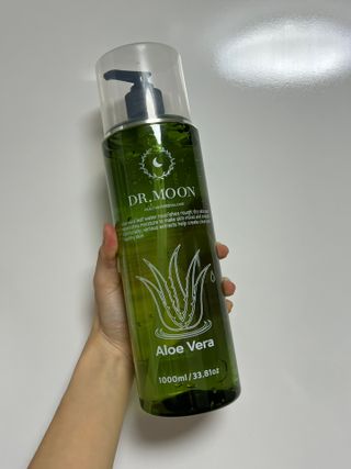 프리 [닥터문] 프리미엄 알로에베라 시카 수딩젤 1000ml — 5점을 준 리뷰어가 2024년 11월 올린 사용 사진