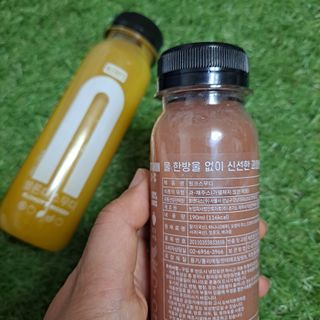 BLENDY'S 핑크 스무디+블론디 스무디 — 4점을 준 리뷰어가 2021년 12월 올린 사용 사진