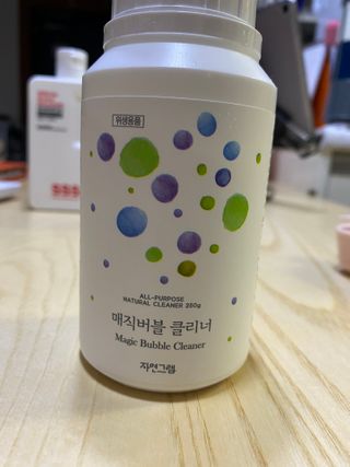 자연그램 매직버블클리너 250g — 5점을 준 리뷰어가 2021년 1월 올린 사용 사진