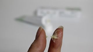 건선/아토/습진/민감성 피부 천연보습진정크림 소리온 크림 & 센시티브 크림 50g — 3점을 준 리뷰어가 2022년 1월 올린 사용 사진
