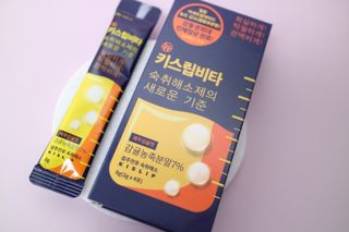 [키스립] 근복적인 숙취원인 해결 숙취해소제 키스립 코드레드487 2팩 & 뉴키스립비타 1box  set — 3.5점을 준 리뷰어가 2022년 3월 올린 사용 사진