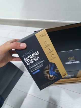 [브이푸드] 옵티MSM 관절케어 (70ml x30포) — 5점을 준 리뷰어가 2022년 7월 올린 사용 사진