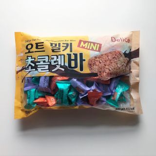델리스 오트 밀키 초콜릿 바 — 4.5점을 준 리뷰어가 2022년 3월 올린 사용 사진