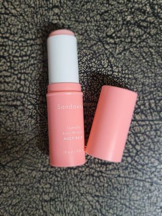 스킨큐어 산다화 카멜리아 안티 링클 멀티밤 — 5점을 준 리뷰어가 2023년 2월 올린 사용 사진