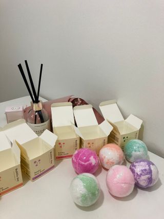 버블데이 배쓰밤 거품입욕제 버블바 6종 — 5점을 준 리뷰어가 2021년 8월 올린 사용 사진