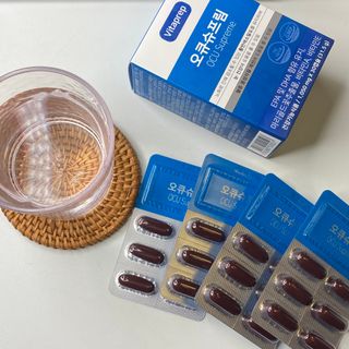 뉴트리션팩토리 비타프렙 오큐슈프림 루테인 오메가3 1050mg — 5점을 준 리뷰어가 2021년 7월 올린 사용 사진