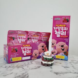 [팔도] 잔망루피젤리 믹스베리맛 42g 8개 — 5점을 준 리뷰어가 2022년 1월 올린 사용 사진