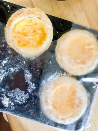 디앙뜨 포르투갈 에그타르트 오리지널 맛+패션후르츠 맛 중 택1 — 5점을 준 리뷰어가 2021년 7월 올린 사용 사진