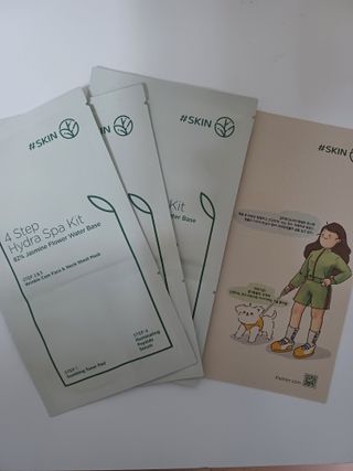 태그스킨 4스텝 주름개선 피부미백 영양 마스크팩 3개 세트(최신버전) — 5점을 준 리뷰어가 2022년 3월 올린 사용 사진