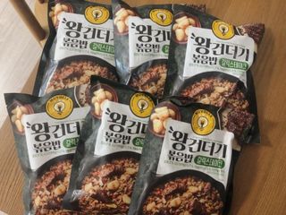 한성기업 무볼레 왕건더기 볶음밥 갈릭스테이크 — 5점을 준 리뷰어가 2021년 10월 올린 사용 사진