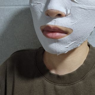 아이디플라코스메틱 페이스핏 플라스터 마스크 _ 리뉴얼 — 5점을 준 리뷰어가 2021년 10월 올린 사용 사진