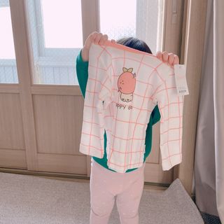 유비맘 궁디팡팡 내의/내복 상하세트 — 3.5점을 준 리뷰어가 2021년 3월 올린 사용 사진